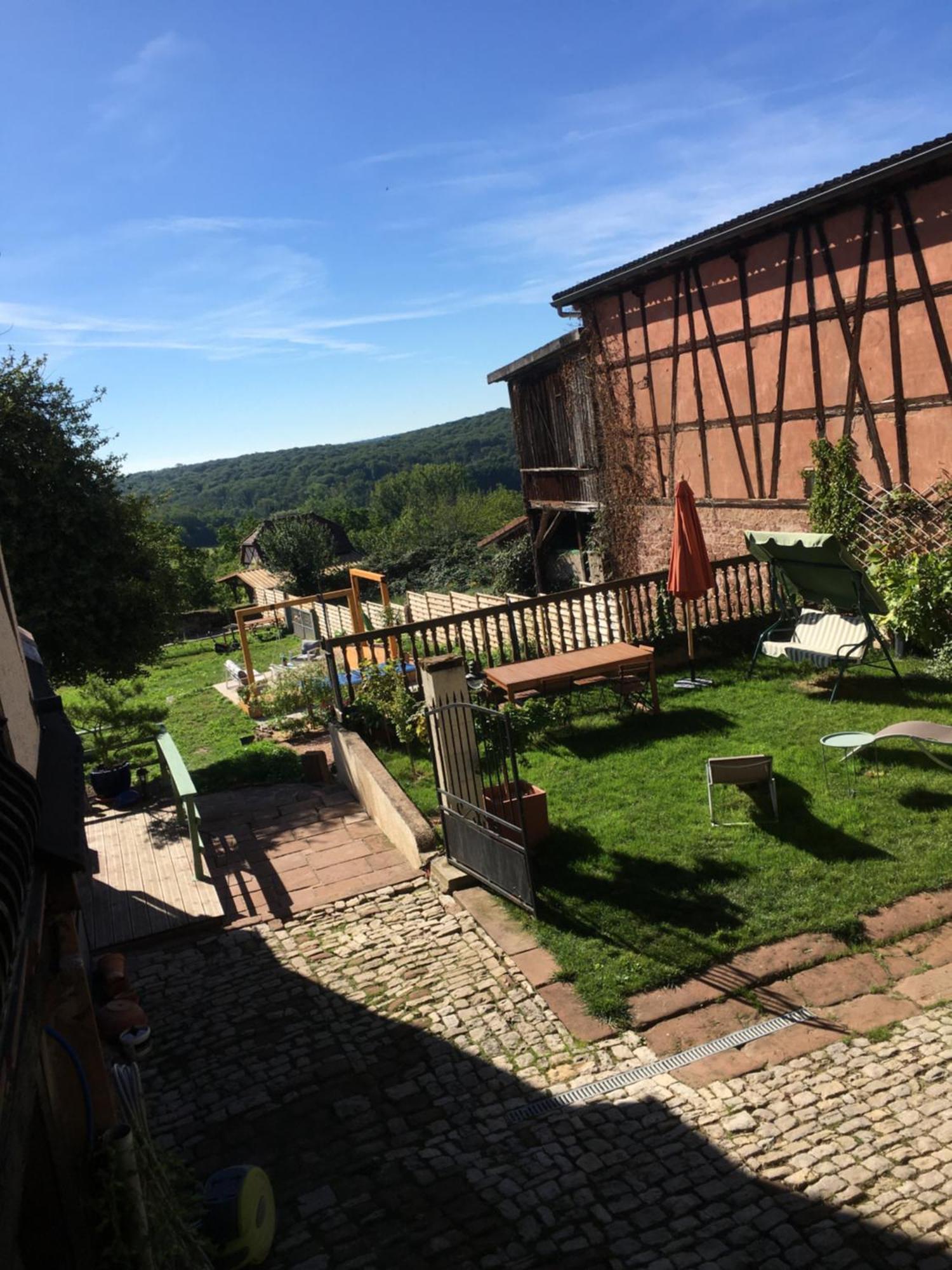 Au Relais De L'Histoire Gite Classe 4 Etoiles Oberbronn Exterior foto